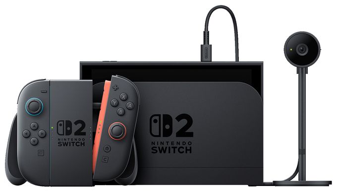 Nintendo Switch 2 Switch 2 Kabelgebunden  Switch 2-Kamera (Schwarz) 