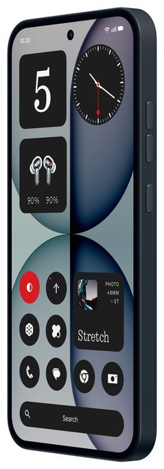 128 GB 5G Smartphone 17,2 cm (6.78") Android 50 MP Dreifach Kamera Dual Sim WiFi 6  Phone 4a (Schwarz) 
