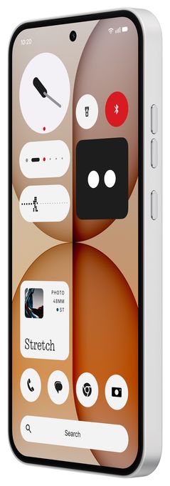 128 GB 5G Smartphone 17,2 cm (6.78") Android 50 MP Dreifach Kamera Dual Sim WiFi 6  Phone 4a (Weiß) 