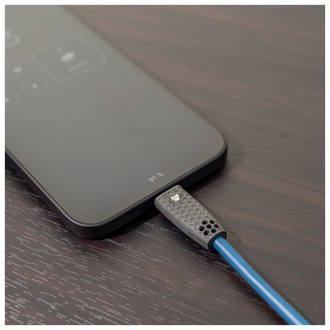 40 Gbit/s Stecker USB C auf USB C bis 240 W 0,5 m  D1C9565 (Blau, Schwarz) 
