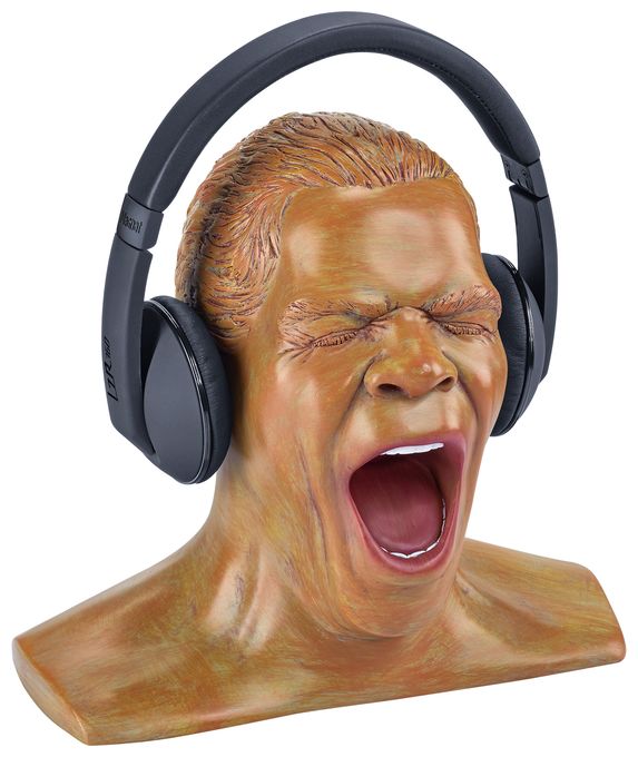 Headset-Ständer  Kopfhörerständer Scream Anniversery (Gold) 