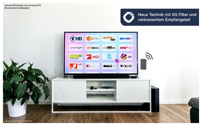DVB-T2 Zimmerantanne Scope Vision 5G 