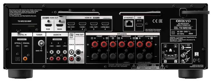 AM, FM Receiver 125 W  TX-NR5100 (Schwarz) 