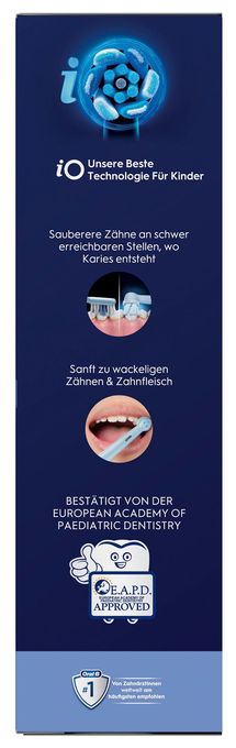 Rotierende Zahnbürste für Kinder  iO Kids 6+ Disney Stitch (Blau) 
