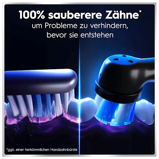 Vibrierende Zahnbürste für Erwachsene  iO Series 6N (Schwarz) 
