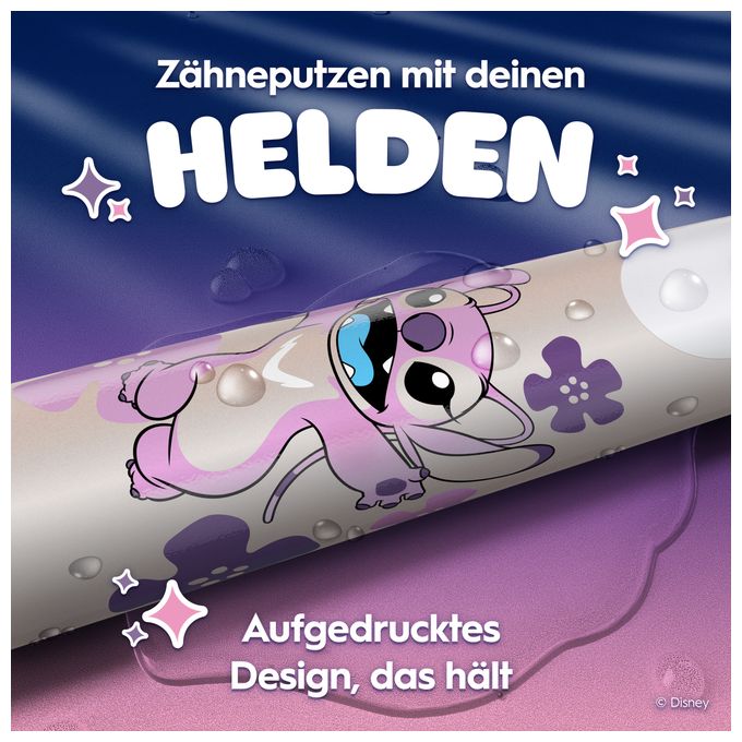 Rotierende Zahnbürste für Kinder  Kids Stitch (Weiß/Pink) 