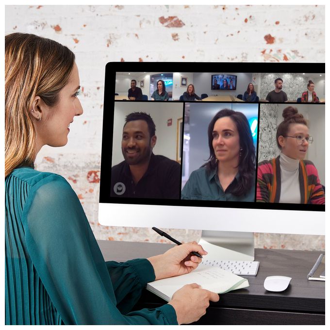 1920 x 1080 Pixel Webcam Gruppen-Videokonferenzsystem  Wlan Meeting Owl 3 