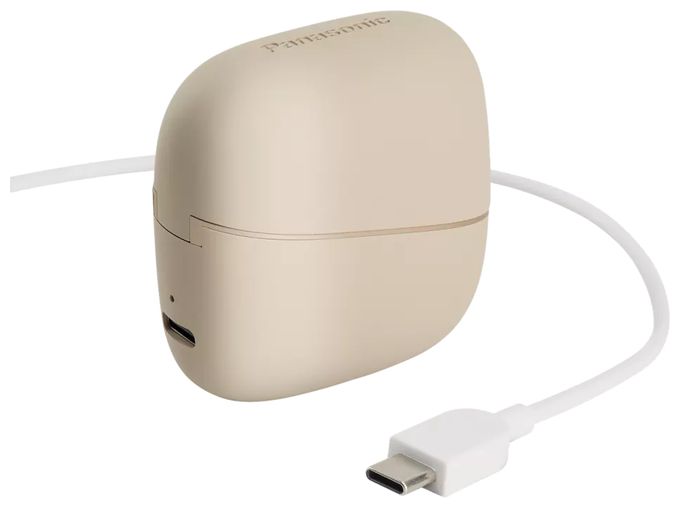 Knochenschall Bluetooth Kopfhörer kabellos 7 h Laufzeit IPX4  RB-F10DE (Beige) 