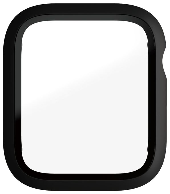Klare Bildschirmschutzfolie gehärtetes Glas für  Apple Apple - Watch Series 4 44mm, Apple - Watch Series 5 44mm, Apple - Watch Series 6 44mm, Apple - Watch SE 44mm Kratzresistent, Schockresistent, Antibakteriell 3641 Full Body 