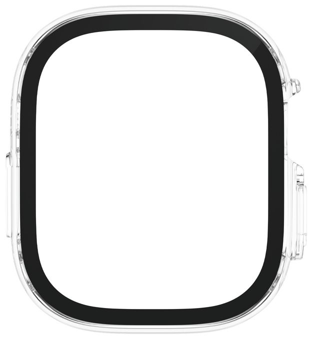 Klare Bildschirmschutzfolie gehärtetes Glas für  Apple Apple - Watch Ultra 49mm, Apple - Watch Ultra 2 49mm, Apple - Watch Ultra 3 49mm Kratzresistent, Schockresistent 3715 Snappie Full Body Slim 
