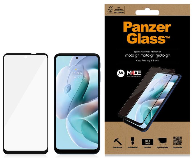 Klare Bildschirmschutzfolie gehärtetes Glas für  Motorola Motorola - Moto g31, Motorola - Moto g41, Motorola - Moto g71 5G Kratzresistent, Schockresistent 6555 