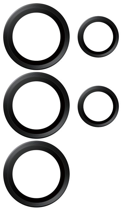 Klare Bildschirmschutzfolie Gehärtetes Glas, Silikon für  Samsung Samsung - Galaxy S25 Ultra Kratzresistent, Schockresistent Ceramic Hoops 