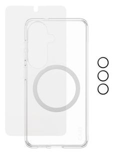 Cover für Samsung Galaxy S26  CR12957 3-in-1 Bundle Samsung Galaxy S26 (Transparent) 
