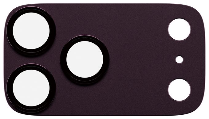 PanzerGlass® Fender Kameraschutz Dark Cherry iPhone 18 Pro Max 