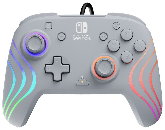 Analog / Digital Gamepad für Nintendo Switch, Nintendo Switch OLED  Afterglow Wave (Grau) 