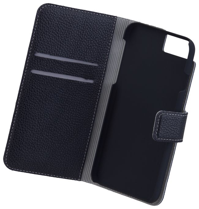 Folio für Apple iPhone 7  15690 Commander Book Case Elite (Schwarz) 