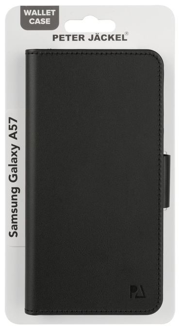 Geldbörsenhülle für Samsung A57 5G  23049 Book Case Wallet (Schwarz) 