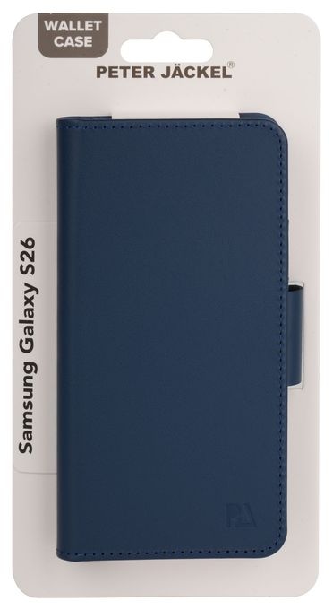 Geldbörsenhülle für Samsung S26  23052 Book Case Wallet (Blau) 