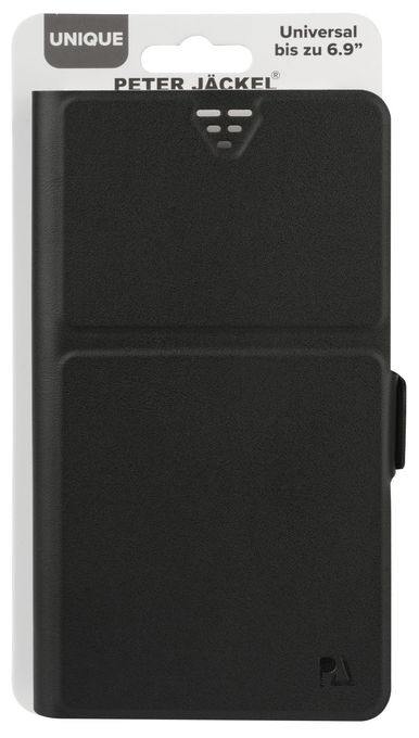 Geldbörsenhülle für Universal Universal  23067 Book Case Unique (Schwarz) 