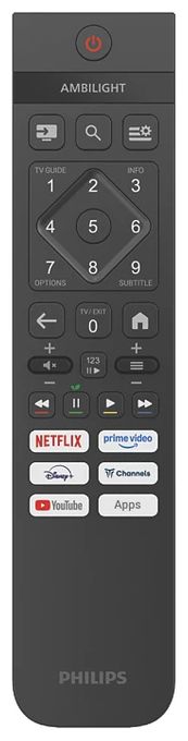 LED 81,3 cm (32 Zoll) Fernseher Full HD VESA 100 x 100 mm  32PFS6950/12 (Anthrazit, Schwarz) 