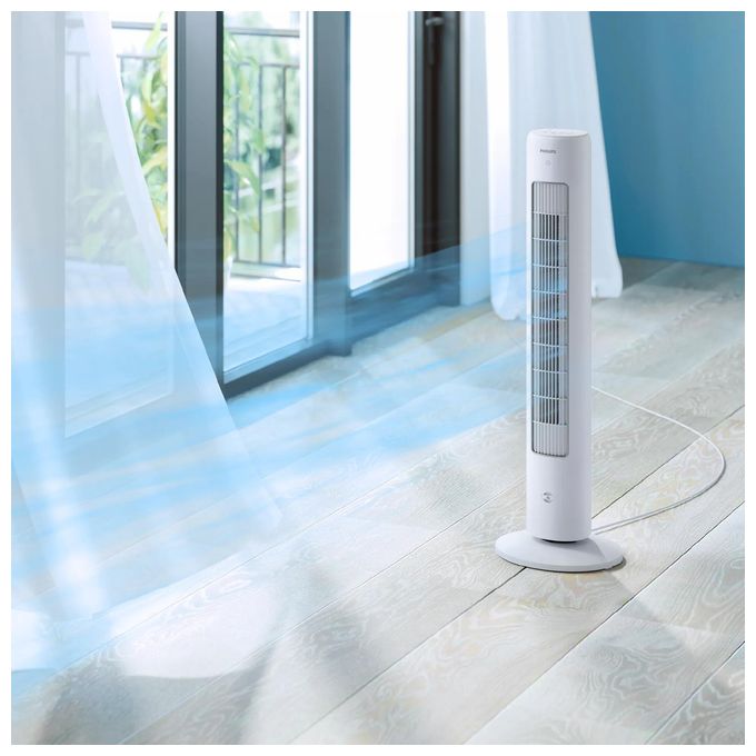 2230 m³/h Turmventilator Stand 46 dB  5000 Series CX5535/00 (Grau) 
