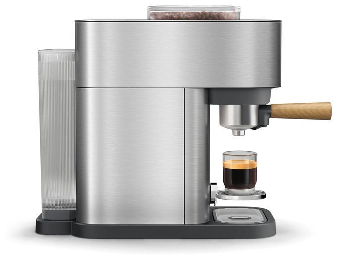 Siebträger Kaffeemaschine 16 bar  BAR500/00 (Edelstahl) 