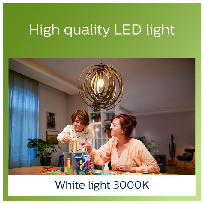 LED Lampe Globe E27 EEK: A 485 lm Warmweiß (3000K) entspricht 40 W 8719514343726 