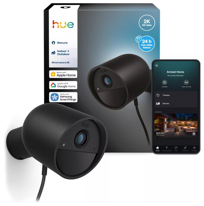 Hue Secure kabelgebundene 2K Kamera 