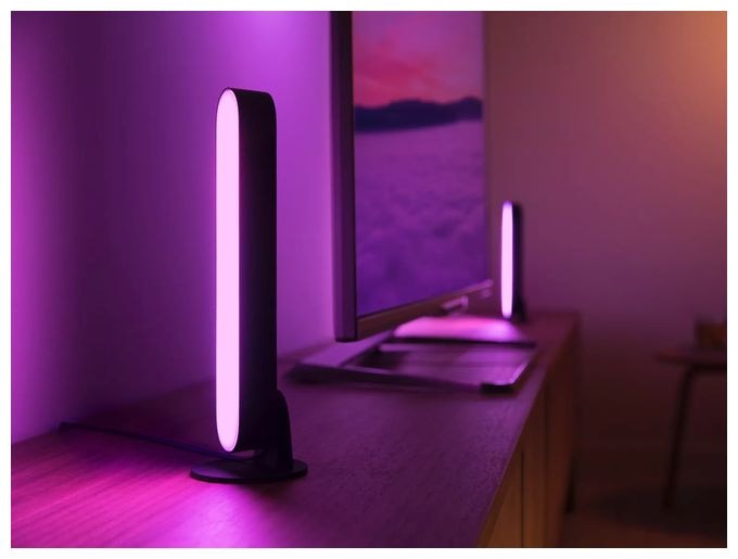 Set für intelligente Beleuchtung Multi Hue Starter-Set: 2 Play Lightbars + Hue Bridge Pro 