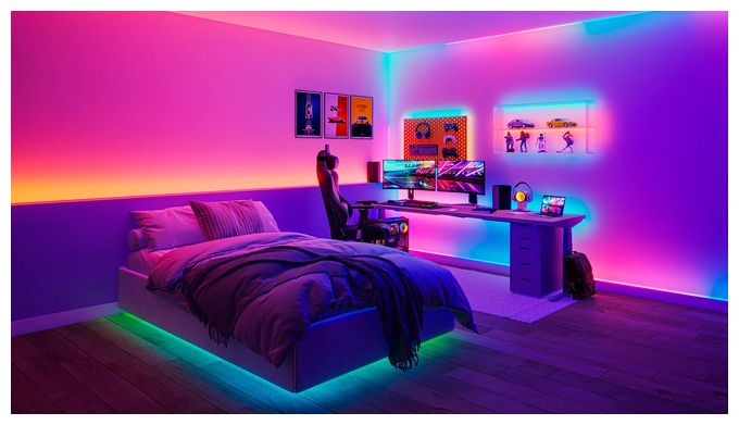 RGBICWW-LED-Streifen, 3 m, Typ C 