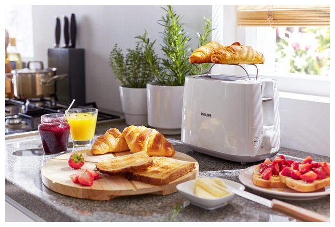 Toaster 830 W 2 Scheibe(n) 8 Stufen HD2581/00 Daily Collection 