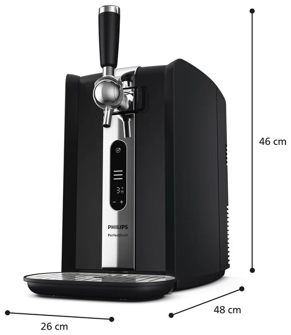 HD3770/90 PerfectDraft 7000 Series Bierzapfanlage 