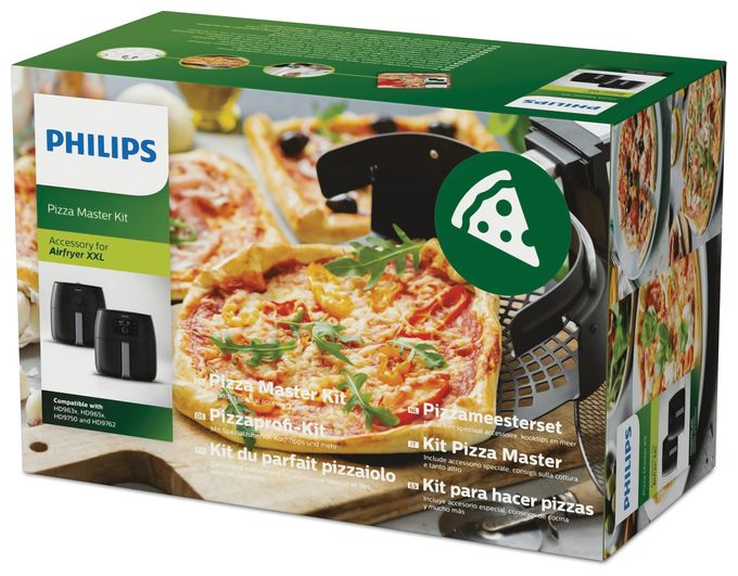 Zubehör-Set für Airfryer XXL: HD963x, HD965x HD9953/00 Pizza-Kit 