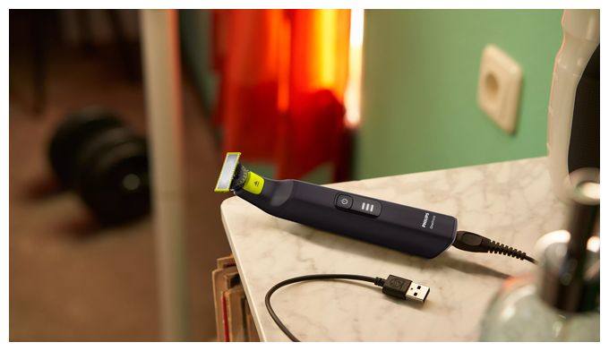 Nass&Trocken Rasierer Lithium-Ion (Li-Ion) 90 min QP6542/15 Face + Body OneBlade Pro 360 