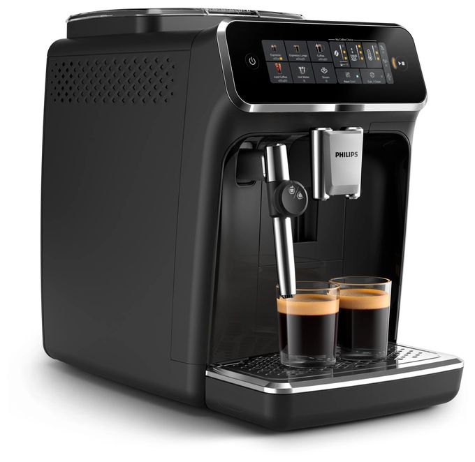 Kaffeevollautomat 15 bar 1,8 l 275 g AutoClean  Series 3300 EP3321/40 LatteGo (Grau) 