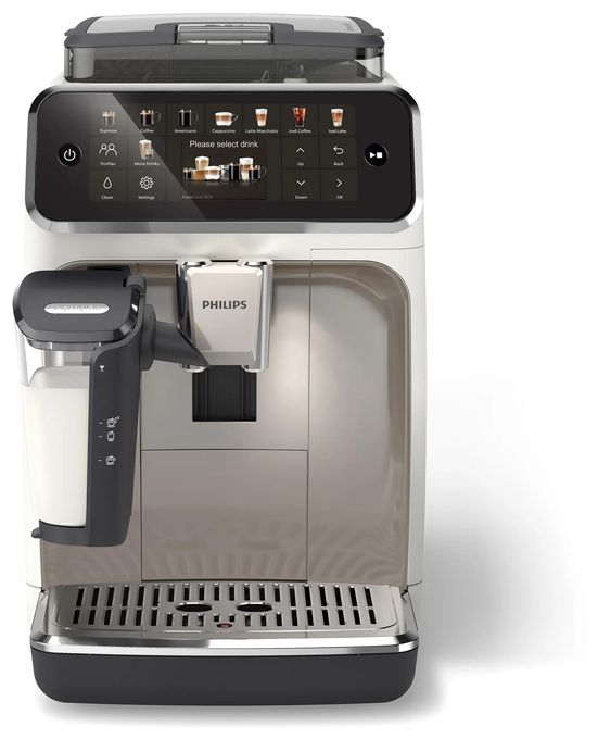 Kaffeevollautomat 15 bar 1,8 l 275 g  Series 5500 EP5543/90 LatteGo (Grau) 