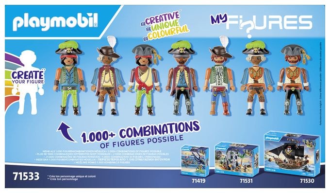 71533 Pirates My Figures Piraten 