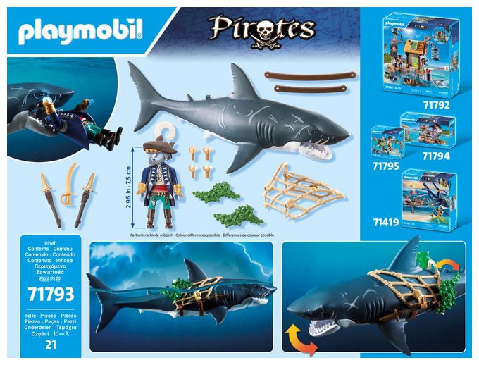 71793 Pirates Gefahr durch Riesenhai 