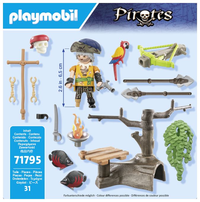 Pirat mit Balliste 