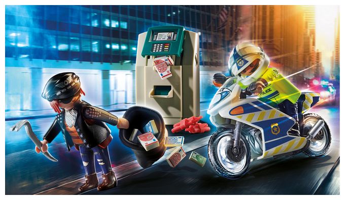 Polizei-Motorrad 
