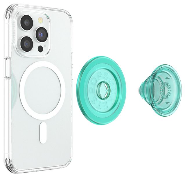 Fingerring (Mintfarbe, Durchscheinend) PopGrip MagSafe Translucent Mint 