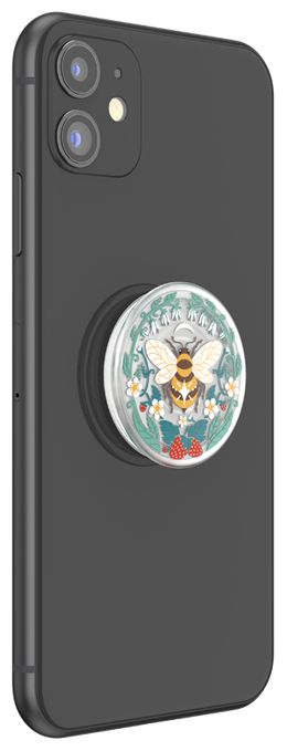 Fingerring für Universal  PopGrip Plant Bee Boho (Mehrfarbig) 