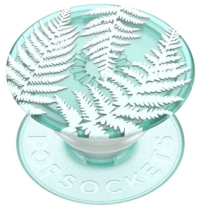 Fingerring für Jede Marke (Durchscheinend, Mehrfarbig) PopGrip PlantCore Fern 
