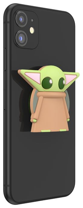 Fingerring für Universal (Hellbraun, Hellgrün) PopGrip Star Wars Mandalorian - PopOut Grogu 