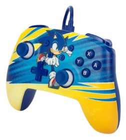 Gamepad für Nintendo Switch, Nintendo Switch OLED  Enhanced Wired Controller Sonic Boost (Mehrfarbig) 