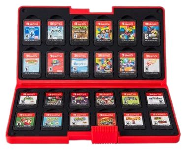 Spielkartenetui  Game Card Case XL - Super Mario: Heroes vs. Villians (Mehrfarbig) 