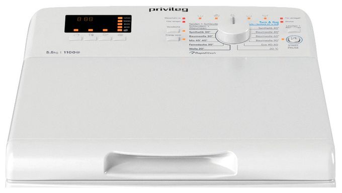 5 kg Frontlader Waschmaschine 1100 U/min AutoClean PWTLC55DE 