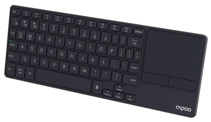 Büro Tastatur RF Wireless + Bluetooth 2.4 GHz  E2810M (Dunkles Grau) 