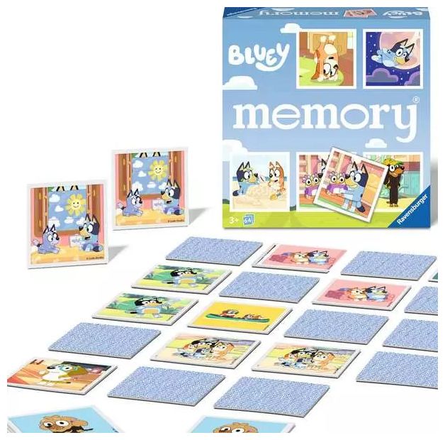 Kartenspiel ab 3 Jahr(e) Memory Bluey 