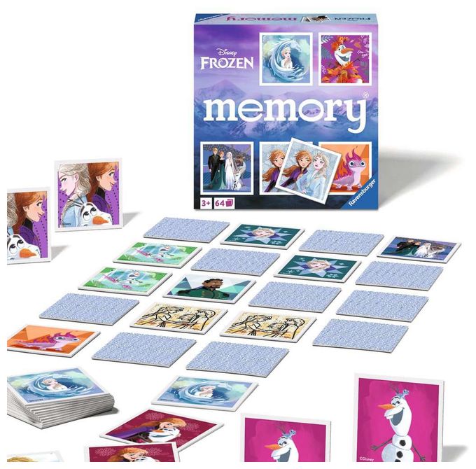bis zu 8 Spielern ab 3 Jahr(e) Memory Disney Frozen 